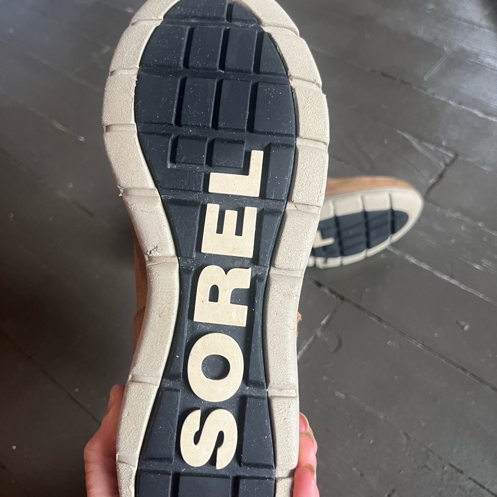 Sorel Explorer Zips Waterproof Suede Winter Boots - Picture 6 of 11